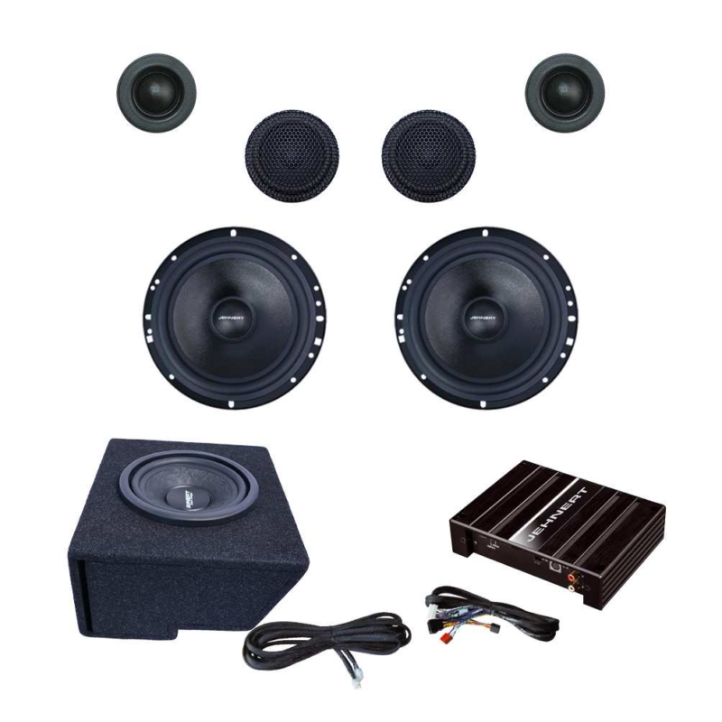 Jehnert VW T5 Soundpaket 1 High power, hellgrau 