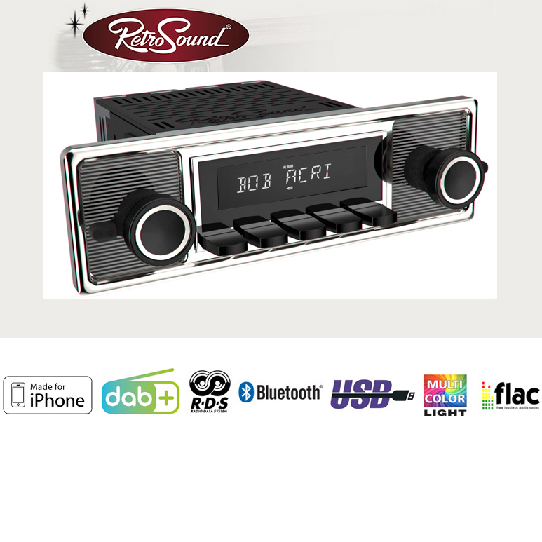 RETROSOUND RSD-BECKER-BLACK-6DAB